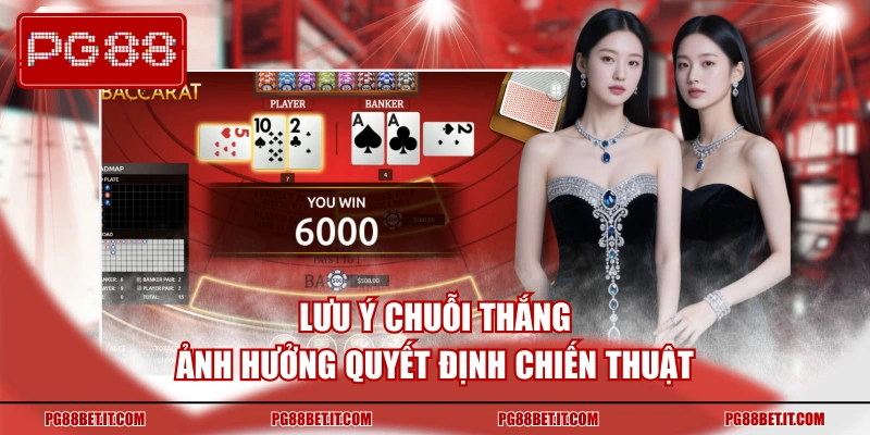 Lưu ý chuỗi thắng ảnh hưởng quyết định chiến thuật