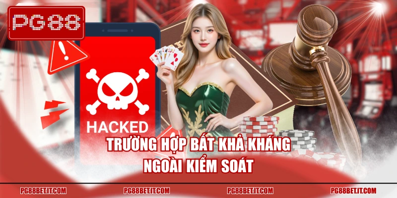 Trường hợp bất khả kháng ngoài kiểm soát